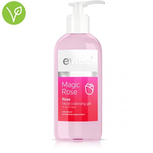 EVREE MAGIC ROSE - Gel za či&amp;scaron;ćenje lica od ruže 200ml Slike