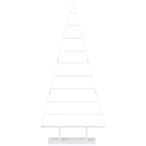  Metalna božićna jelka KUOPIO 210 cm Čelik Bijela - 210 cm Bijela Slike