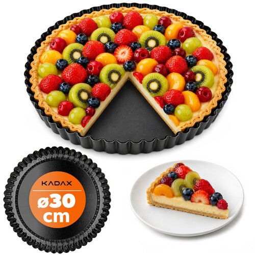 KADAX Okrogel pekač za pite s premazom proti prijemanju 30 cm, (5000358281) Slike