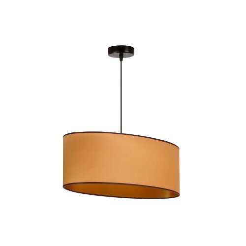 Duolla - Visilica na sajli OVAL VEGAN 1xE27/15W/230V braon Slike