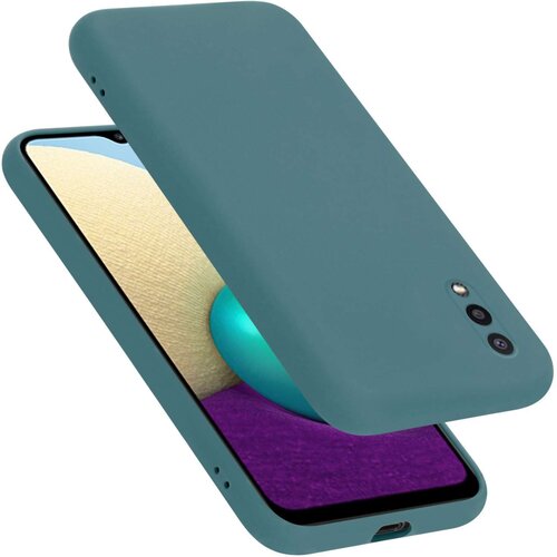 Cadorabo Ohi&scaron;je je združljivo z Samsung Galaxy A02 / M02 in tekoča zelena - Za&scaron;čitni ovitek iz prožnega silikona TPU, (20860372) Cene