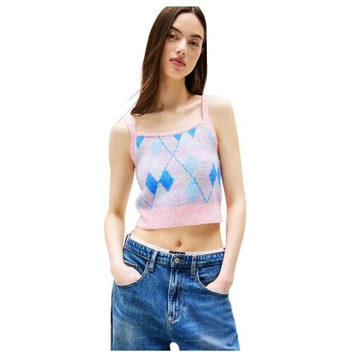 Tommy Hilfiger crop top ženski džemper Slike