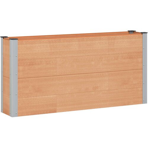 VidaXL Vrtna visoka greda Rjava 150 x 30 x 72 cm, (5000287839) Slike