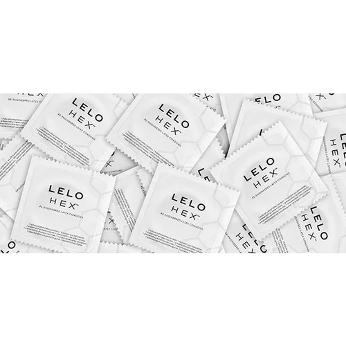 Lelo Hex Original - luksuzni kondom (1 kos)