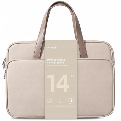 Innostyle ŽENSKA TORBA ZA PRENOSNI RAČUNALNIK 14 VODOODPORNA OMNIPROTECT PRO BEIGE, (21747138) Cene