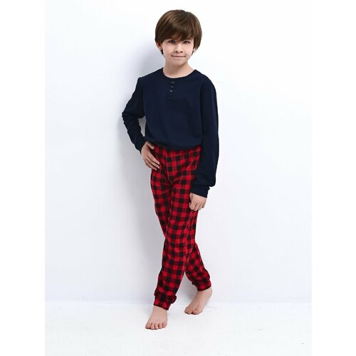 Sensis Pyjamas Louie Kids Boy Christmas length 134-152 navy blue 059 Cene