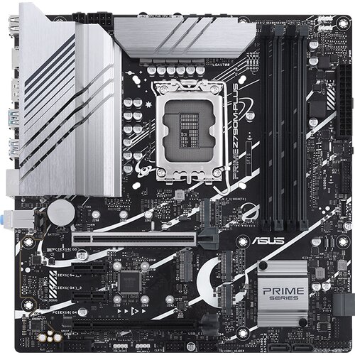 Asus PRIME Z790M-PLUS mATX Gaming Motherboard Socket 1700 DP/HDMI/M.2/USB-C Slike