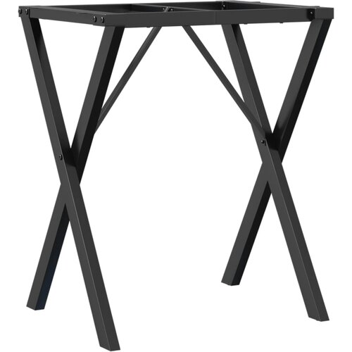 vidaXL Noge za blagovaonski stol X-oblika 50x40x73 cm lijevano željezo Cene