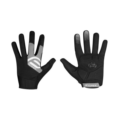 Force rukavice mtb power, crno-sive xxl ( 9056934-XXL ) Cene