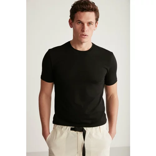 GRIMELANGE T-Shirt - Black - Slim fit