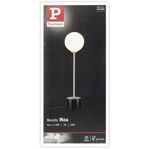 PAULMANN 79662 - 1xG9/10W Stona lampa NEORDIC MOA 230V Slike