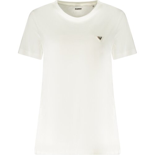 Guess Jeans SHORT SLEEVE T-SHIRT WOMEN WHITE Slike