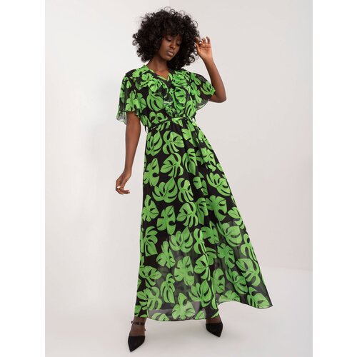 Italy Moda Dress-DHJ-SK-15986.67-black-green Cene