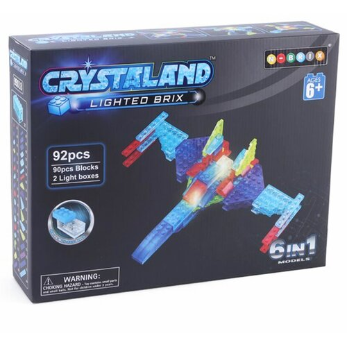 Crystaland kocke svemirski brod 6 u 1 963000 Cene