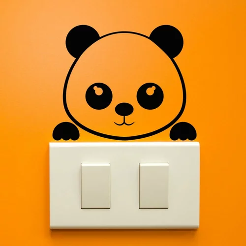 Ambiance Nalepka Panda Plug