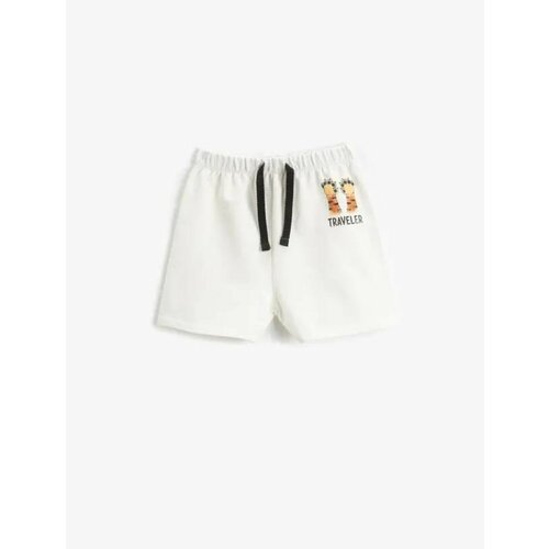 Koton Baby Boy Shorts With Pocket Tie Waist Textured Slike