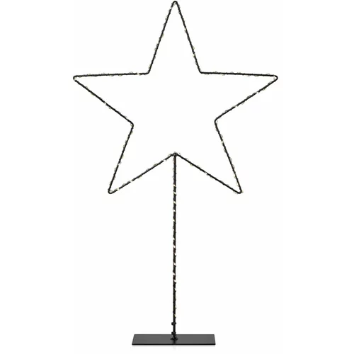 Markslöjd crna božićna svjetleća dekoracija alpha star