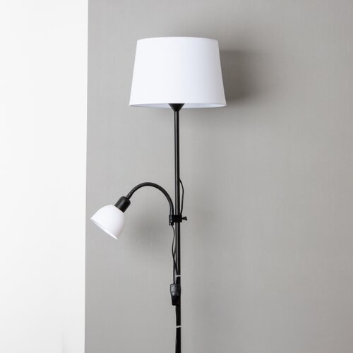  brilagi - podna lampa ceria 1xE27/100W/230V + 1xE14/25W crna/bela Slike