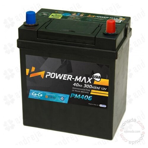 Power-max PM406 12V 40Ah akumulator Slike