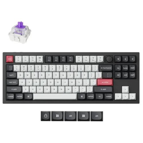 KEYCHRON Tastatura Q3H-P1 80% RGB - Shell White Cene