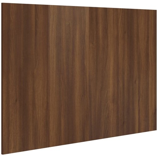 Maison Chic posteljno vzglavje - vzglavna omarica - nočna omarica rjava hrast 120x1,5x80 cm konstruiran les, (21706639) Slike