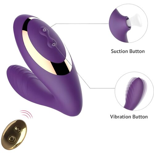Tracy&amp;#039;s Dog Clitoral Sucking Vibrator OG Pro 2 - Purple Slike
