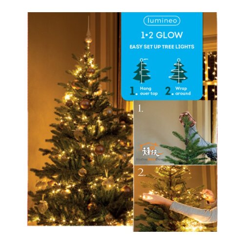  Novogodišnje LED 1-2 glow basic za jelke 240cm 8 nivoa sijalica 283L0 58kgs ( 495463 ) Cene