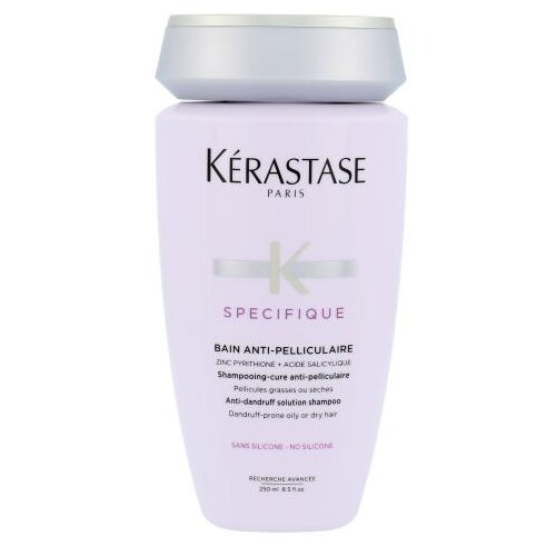 K&amp;eacute;rastase Sp&amp;eacute;cifique Bain Anti-Pelliculaire 250 ml &amp;scaron;ampon proti prhljaju za ženske Slike