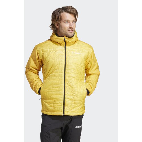 Adidas Pohodna jakna Terrex Xperior Varilite PrimaLoft IB1094 Rumena Regular Fit Slike
