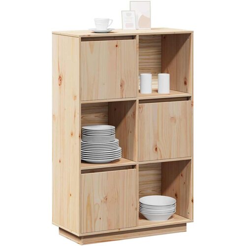  Visoka komoda 74 x 35 x 117 cm od masivne borovine Slike