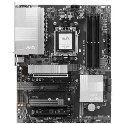 MSI PRO B840-P WIFI motherboard AMD B840 Socket AM5 ATX Slike