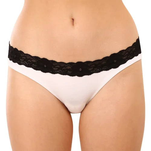 STYX Women's panties with lace white