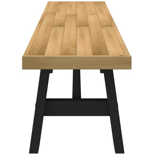  Klupa za blagovanje NOAIN 160 x 41 x 45 cm Masivna borovina Slike