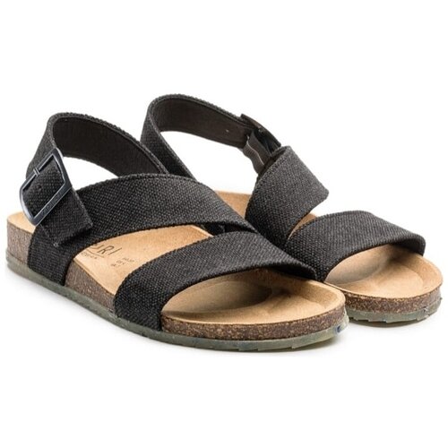 ZOURI Sandali & Odprti čevlji Sea Linen Dark Črna Cene