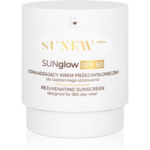 SUNEWMED+ SUNglow Anti-Aging Face Sunscreen SPF 50 krema za sunčanje s učinkom pomlađivanja SPF 50 50 ml Slike