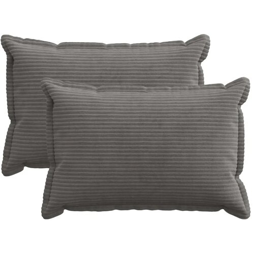  Presvlaka za jastuk 2 kom. HOUTEN Tamnosiva 50 x 70 cm Kord - Tamnosiva 50 x 70 cm 2 Cijene