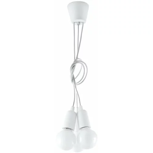 Nice Lamps Bijela viseća svjetiljka ø 15 cm Rene –