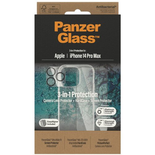  Panzerglass uwf zaštitno staklo, futrola i zaštita za kameru za iphone 14 pro max Cene