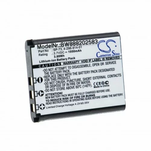VHBW Baterija za Sony MDR-1000X / MDR-1ABT / MDR-1RNC, 1050 mAh