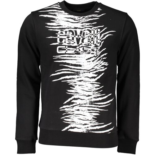Cavalli Class SWEATSHIRT WITHOUT ZIP BLACK MAN Cene
