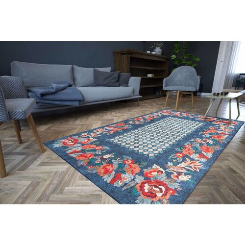 Conceptum Hypnose tepih Soul Chenille 324, 75x150cm, Plavi Slike