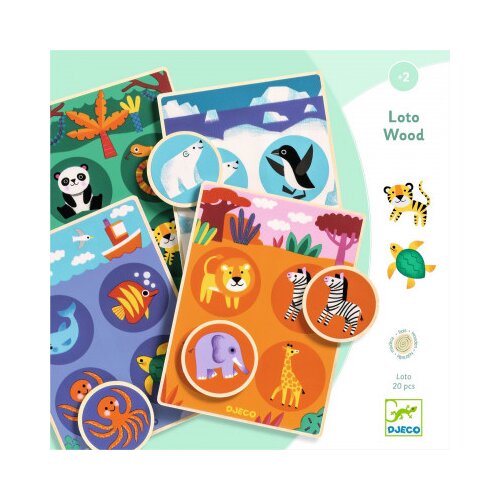 Djeco Loto – živali z vsega sveta Cene