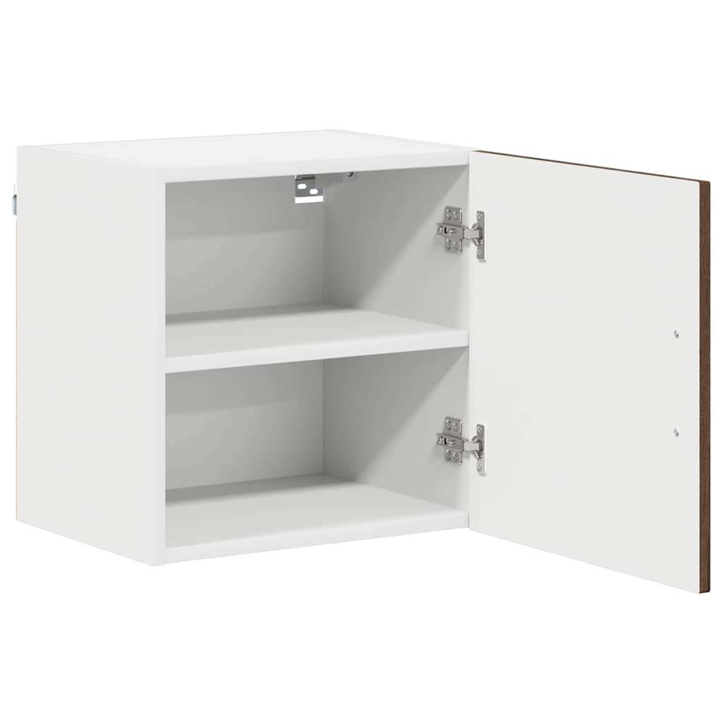  Zidni kuhinjski ormarić Zidne 2 pcs Smeđi hrast 40 x 31 x 40 cm Slike