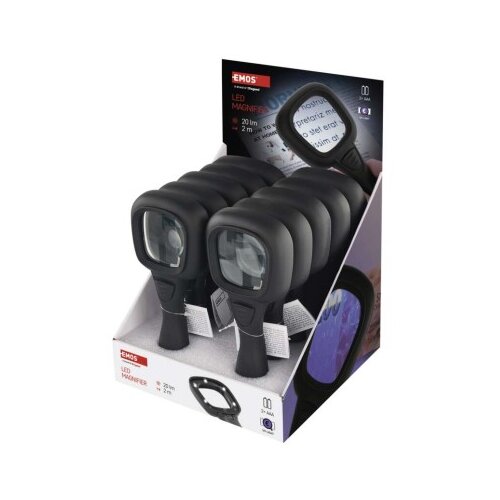  Ročna lupa z LED/UV osvetlitvijo, 10 kosov, škatla 10/1 Cene