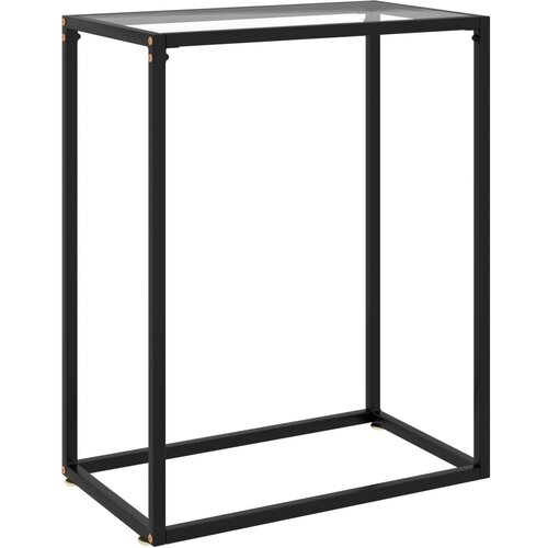  Konzolni stol prozirni 60 x 35 x 75 cm od kaljenog stakla Cene
