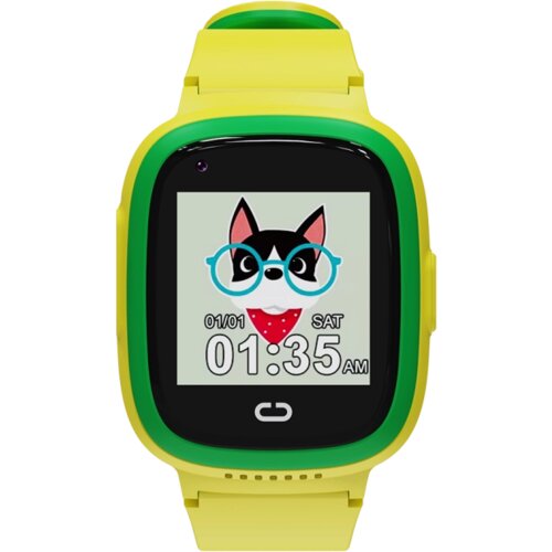 Canyon kids watch Sunny KW-48 Video 4G GPS Games&Music Green Cene