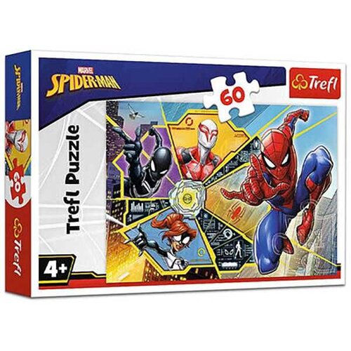 Trefl Puzzle 60 delov - Marvel Spiderman - 1 k. Cene