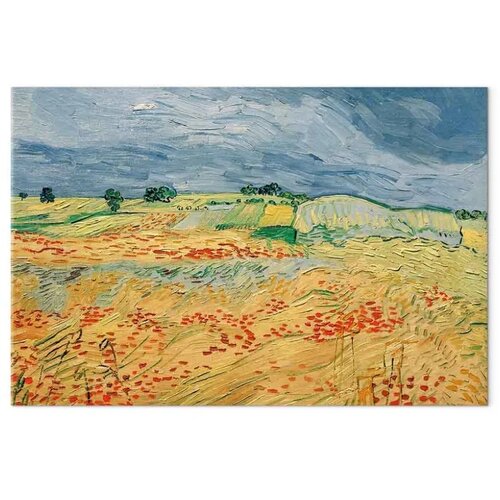  Slika - Vincent van Gogh &amp;ndash; Fields with Poppies 30x20 Premium Print Slike