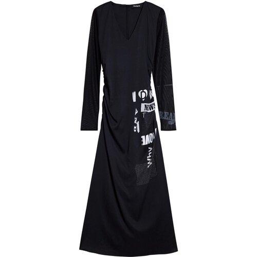 Desigual Haljina crna / bijela Slike