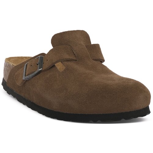 Birkenstock Natikači BOSTON DARK THEA calz s Kostanjeva Slike